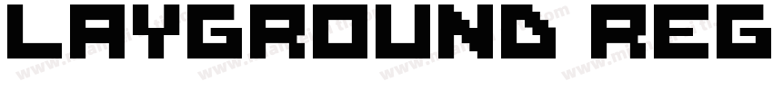 LAYGROUND Regular字体转换